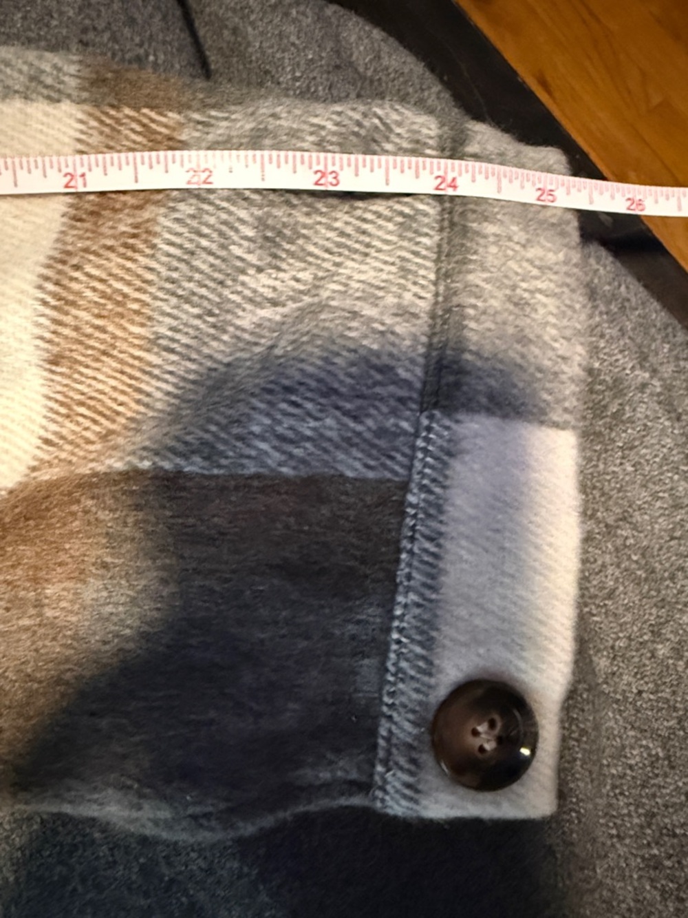 Skikyan plaid she met, NWT, M - Picture 10 of 13